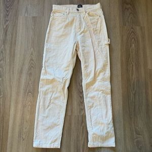 BDG Urban Outfitters Cream Corduroy Pants